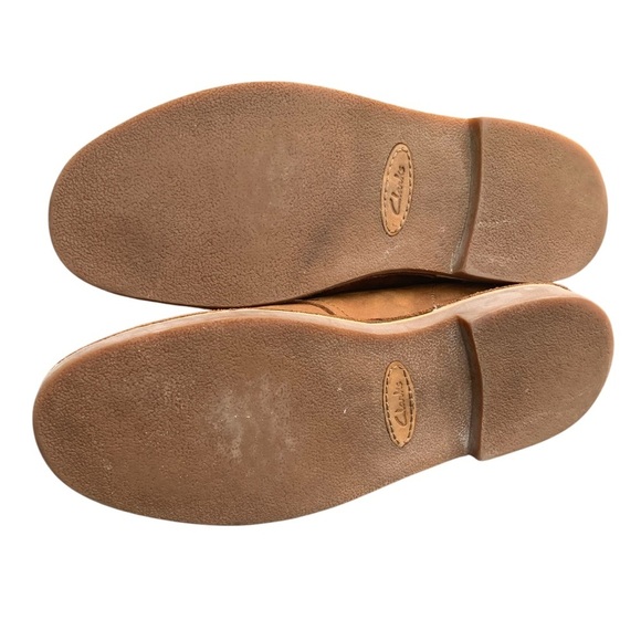 Clarks Mens Bushacre 2 Chukka Boot Beeswax Leather Brown Model 82286 Size 11.5 M - Picture 5 of 6